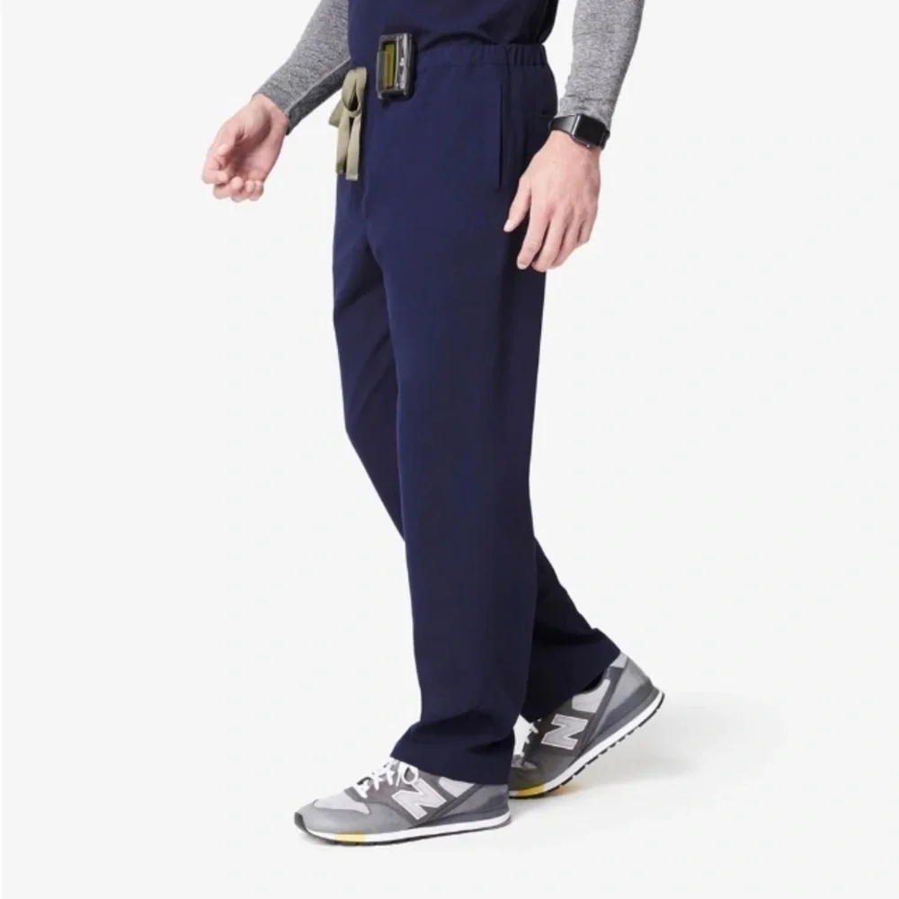 Figs Technical Collection Pisco Mens Scrub Pants Navy Stretch FM4500 Uniform